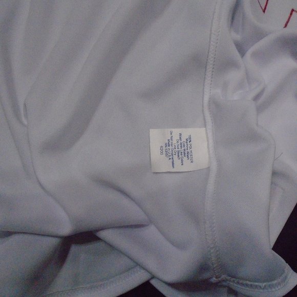 Majestic Mark Sweeney Dodgers 50th Anniversary Patch MLB Baseball Jersey Size 40 - Picture 6 of 7